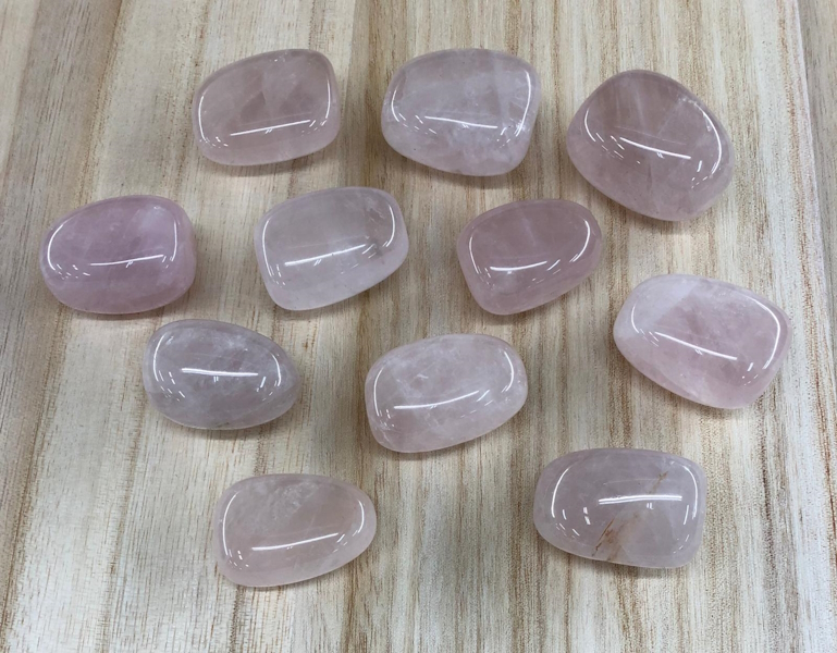 Rodado Cuarzo Rosa 3 cm Aprox